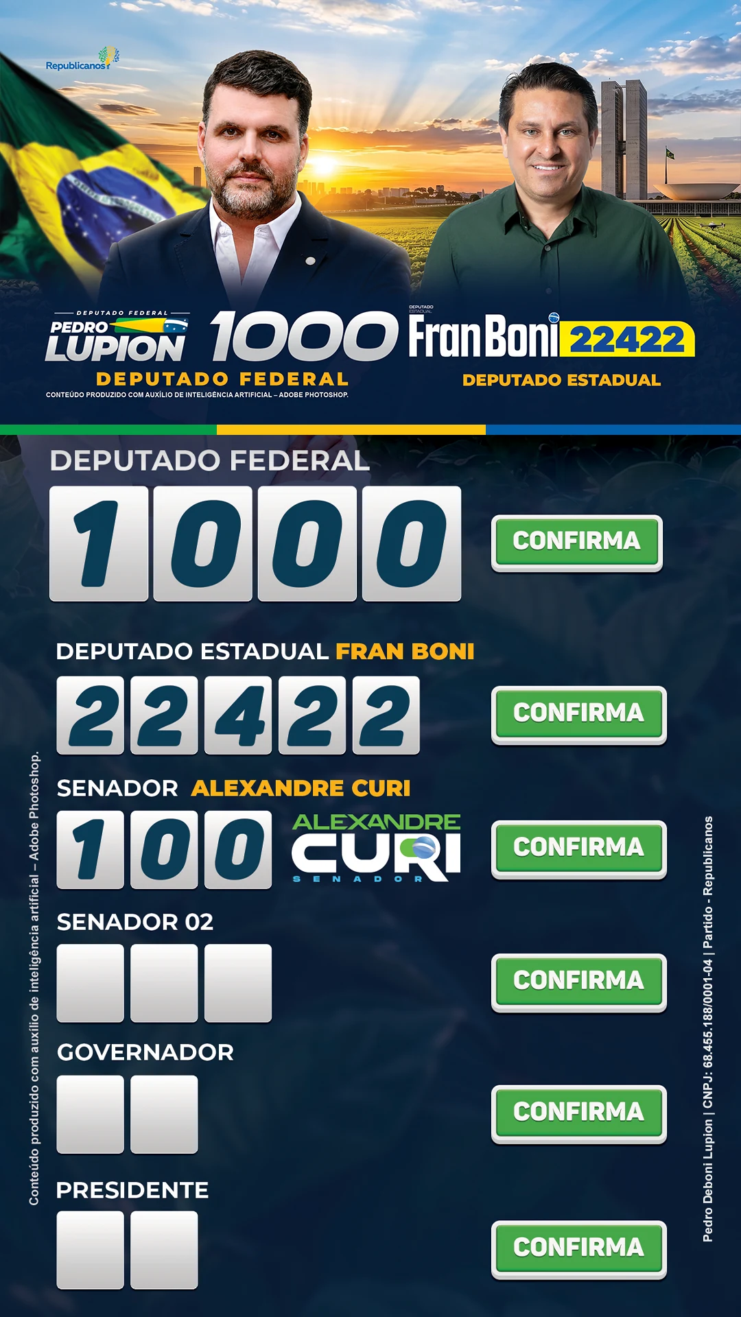 Santinho Fran Boni
