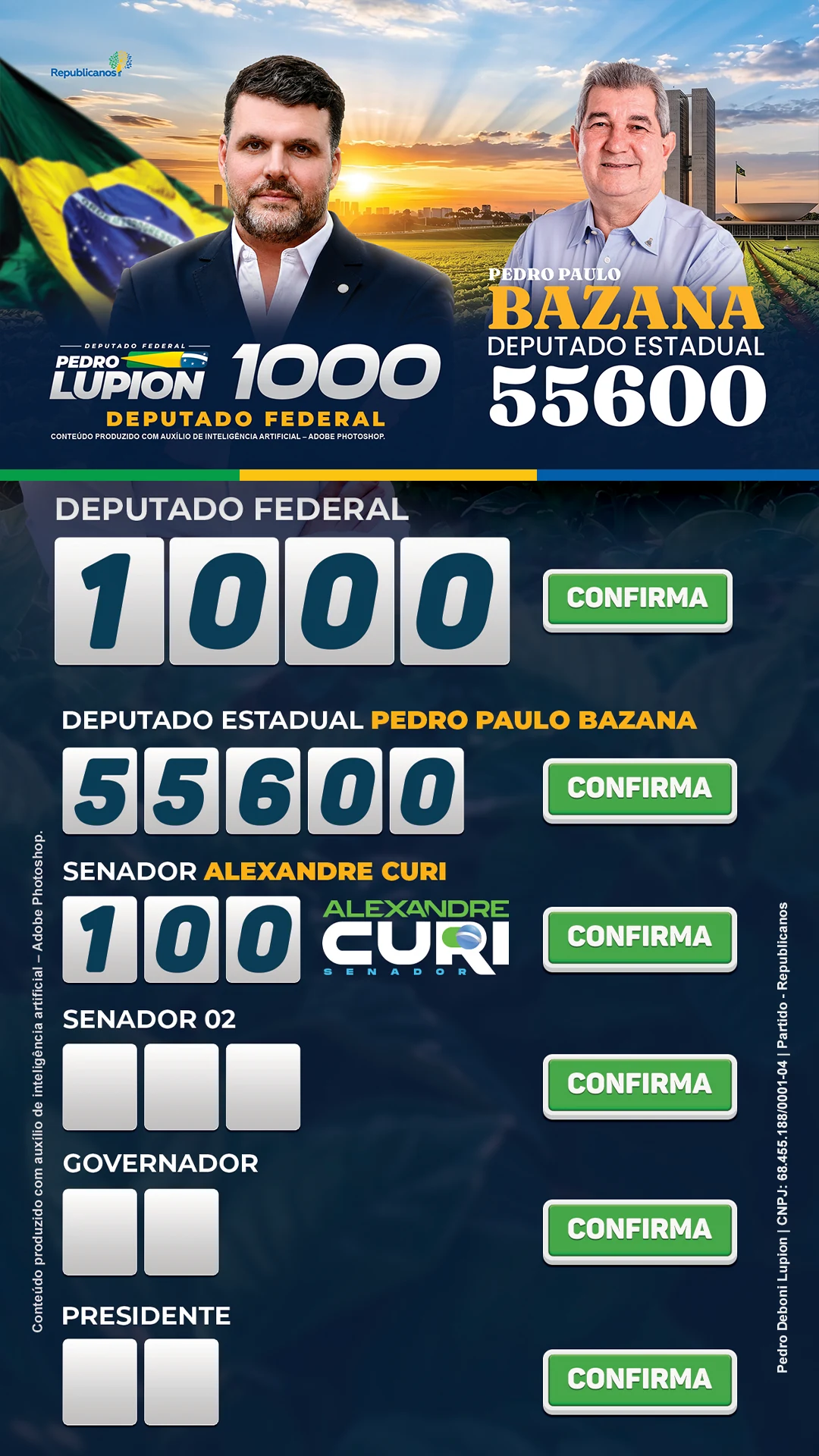 Santinho Pedro Paulo Bazana