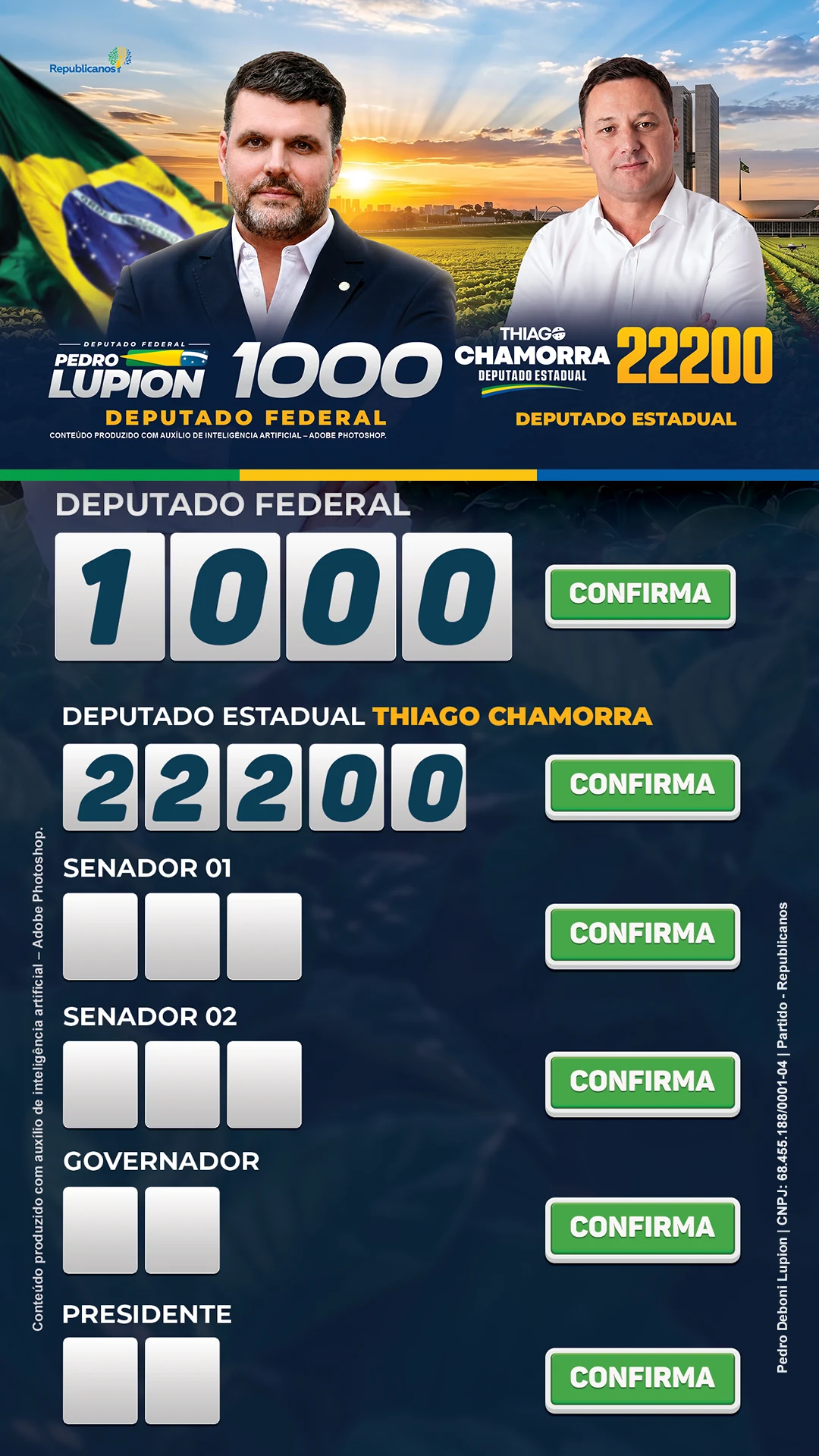 Santinho Thiago Chamorra